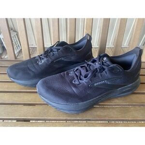 Brooks Glycerin 22 Men's 14 Medium 1104451D020 Black Running Shoes Excellent